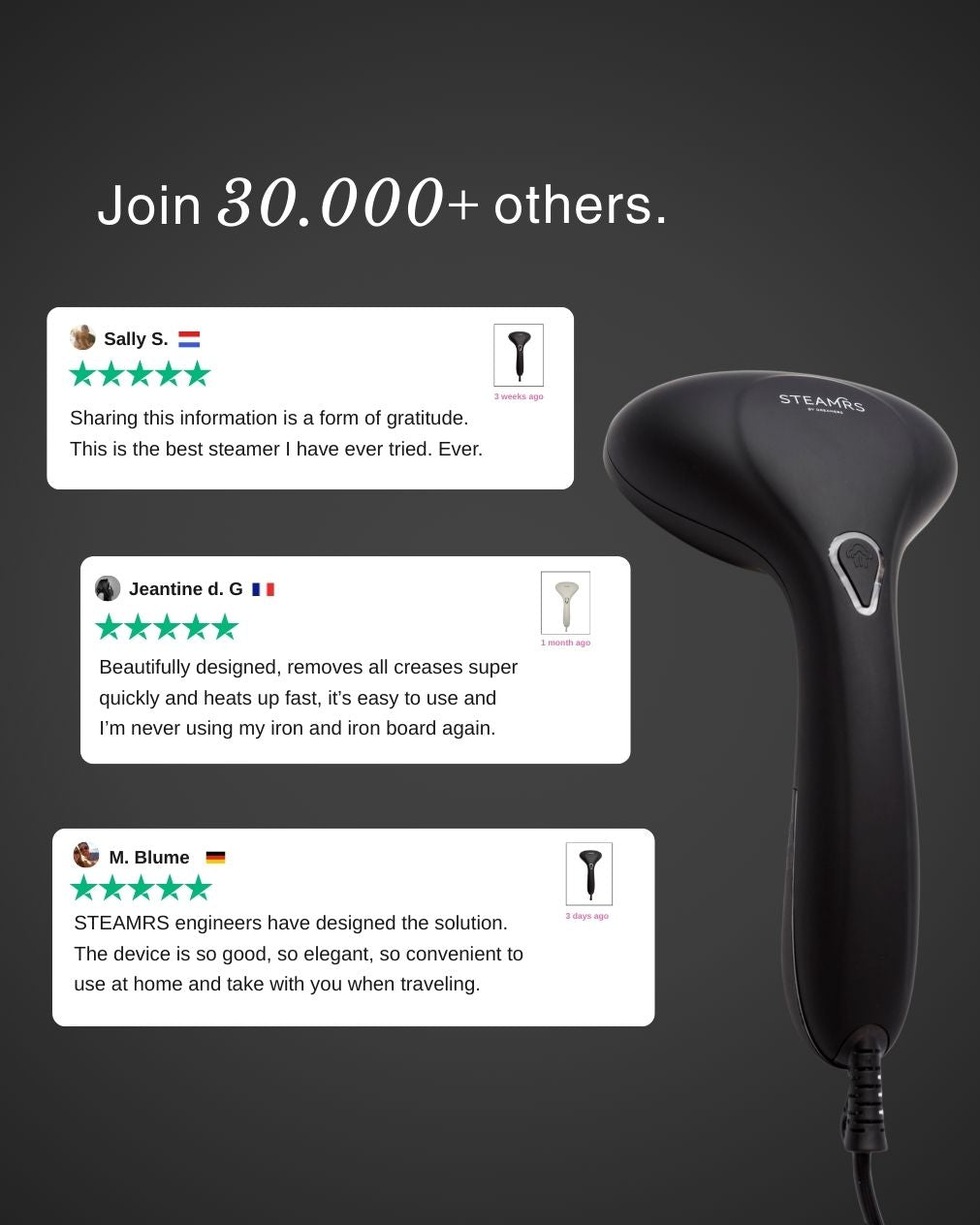 Kledingstomer — Zwart - STEAMRS