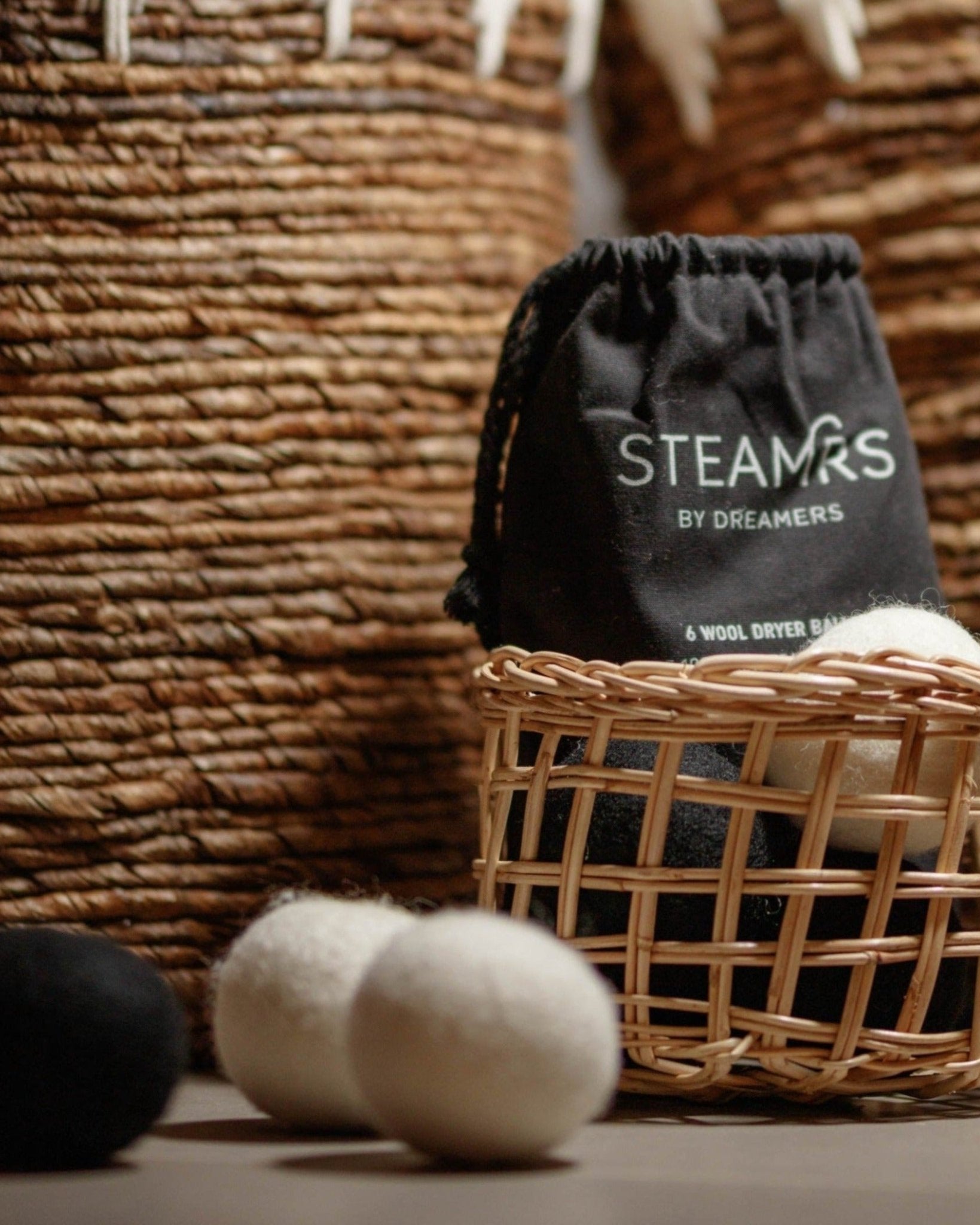 Wasdrogerballen Schapenwol - STEAMRS