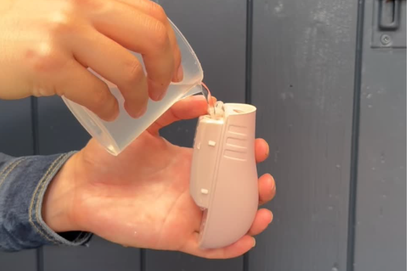 Welk water gebruik je in een kledingstomer?