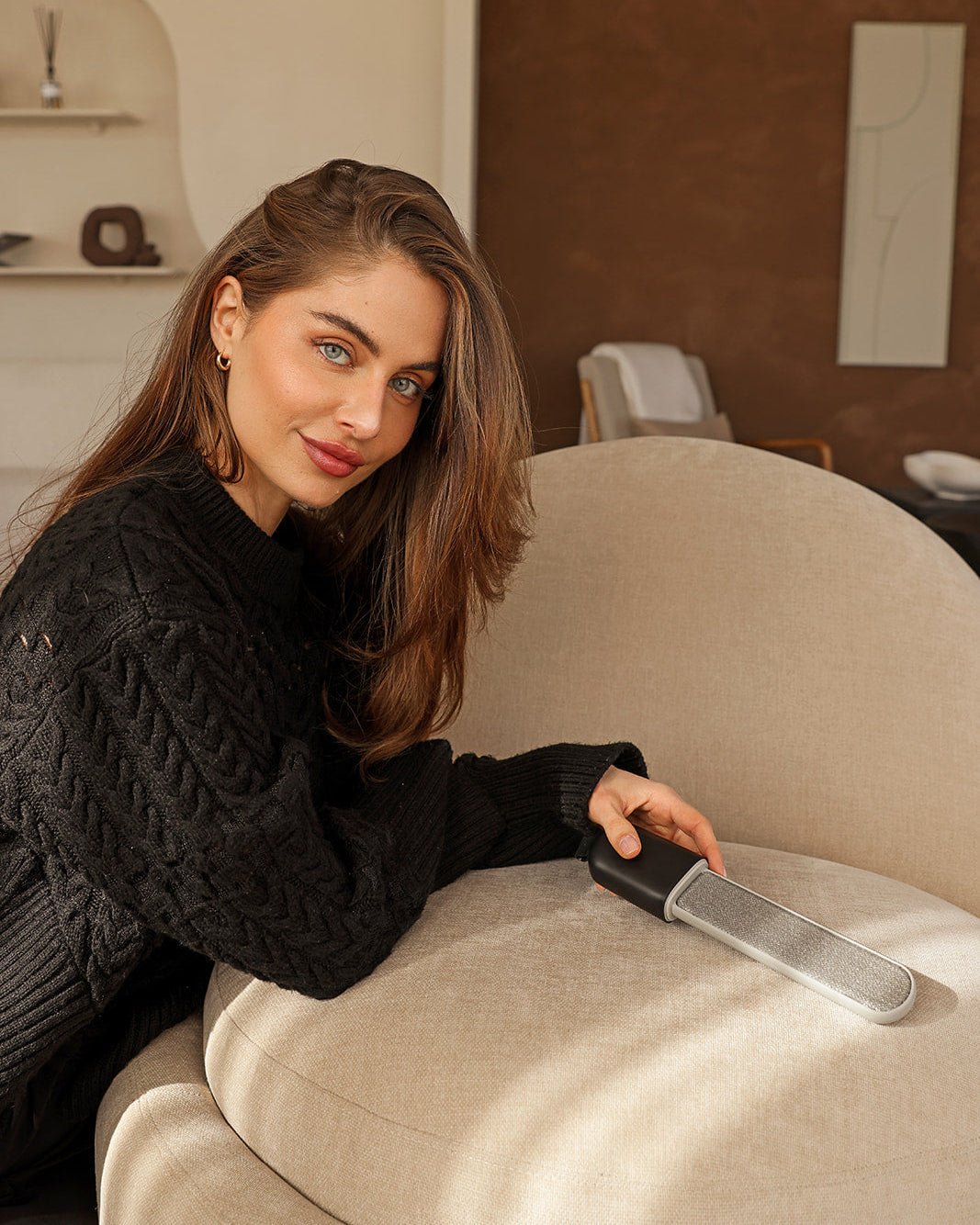 Kledingborstel — Zwart - STEAMRS